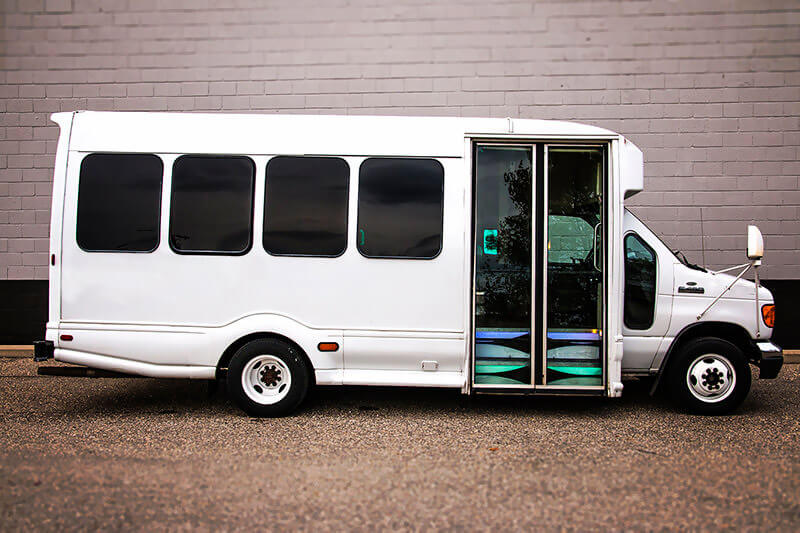 party bus interior